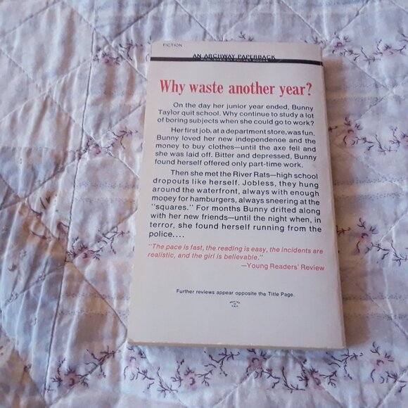 Vintage 70s Where Tomorrow? YA Book - Picture 2 of 5